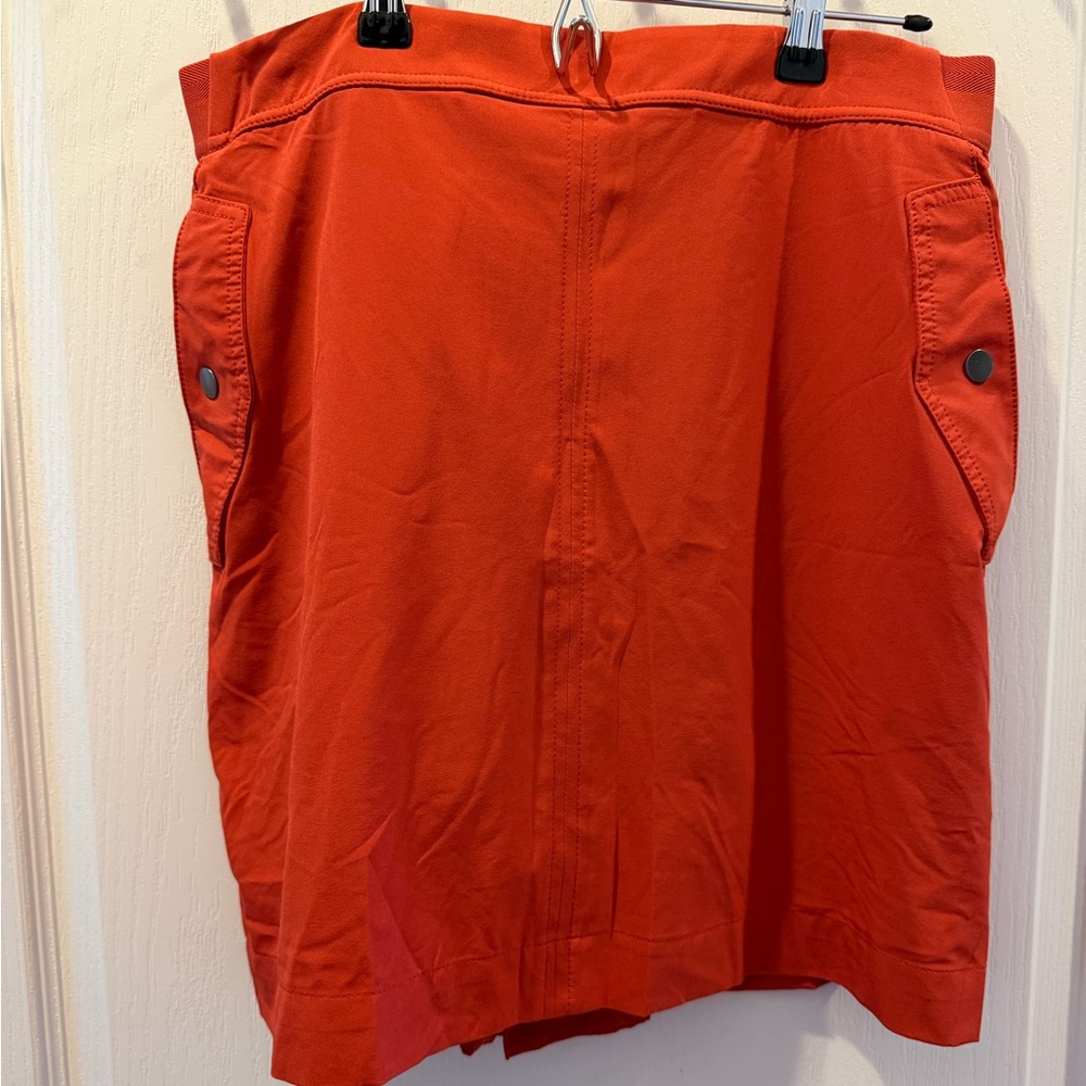 Athleta Orange Skort